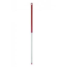 Hillbrush aluminium steel 150 cm met rode grip Productfoto