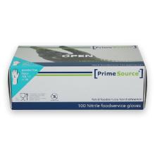 PrimeSource nitrile glove HACCP unpowdered L black dispenser product photo