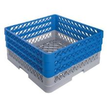 CaterRacks plastic open rack with extender CR1-3 50x50x22 cm blue/grey product photo