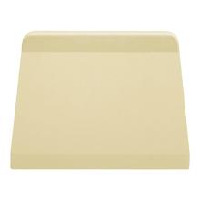 Plastic dough scraper 12x10 cm beige product photo