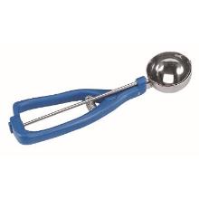 Stockel stainless steel ice cream portioning spoon ø 5.9 cm 1/16L with plastic b product photo