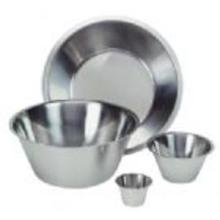 RVS conische schaal ø 22x12 cm 2L Productfoto