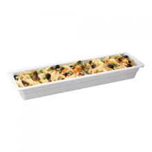 Professioneller Melamin‑Gastronormbeh&auml;lter 2/4 GN 53&times;16.2&times;6.5 cm wei&szlig; Produktbild