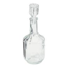 Glass oil/vinegar bottle with stopper 15 cl transparent product photo