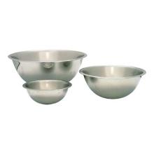 Stainless steel basin kitchen bowl with flat bottom 2.75L ø 24 cm silver product photo