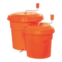Plastic salad spinner 10L orange product photo