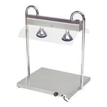 Stainless steel hot plate with bridge 2/1GN 2x250W product photo