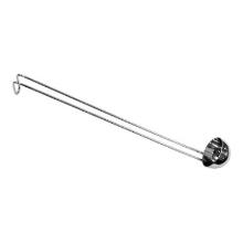 Stainless steel sauce/dressing spoon ø 4x26.5 cm silver product photo