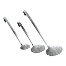 RVS schuimspaan ø 18x44 cm zilver Productfoto