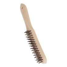 Houten staalborstel 28cm Productfoto