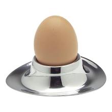 RVS eierdopje met vaste schotel ø 11 cm zilver Productfoto