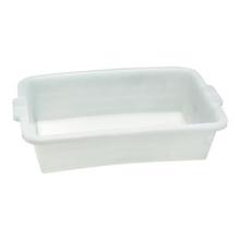 Plastic meat tray PE 65x40x18 cm 40L white product photo