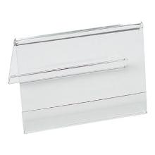 Plexiglas menustandaard 12x7.5x6 cm transparant Productfoto