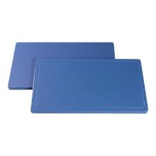 Grocier plastic cutting board smooth 60x35x2 cm blue product photo
