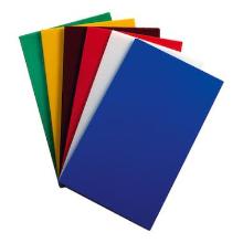 CaterChef plastic cutting boards set smooth 50x30x1.5 cm assorted set of 6 pcs product photo