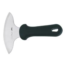 Stainless steel pizza cutter with plastic handle 19 cm black product photo