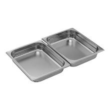 CaterChef RVS gastronormbak Heavy Duty 1/2 GN 32.5x26.5x6.5 cm 4L Productfoto
