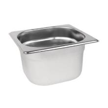 CaterChef Stainless steel gastronorm container Heavy Duty 1/6 GN 17.6x16.2x10 cm product photo