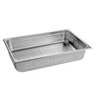 CaterChef stainless steel gastronorm container Heavy Duty perforated 1/1 GN 53x3 product photo