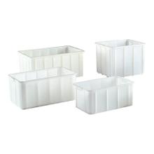 Plastic stacking container 10L white product photo