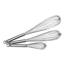 Stainless steel chefs whisk type B with eye ring 40 cm product photo