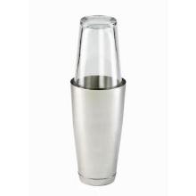 Shaker 0.8 litre 2-parts stainless steel with glass product photo