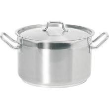 Hendi RVS kookpan middel hoog met deksel ø 28x17 cm 10L Productfoto