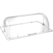 Rolltop presentation cover 540x330x180 mm transparent product photo