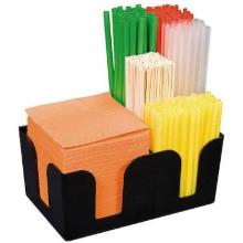 Plastic bar caddy 24x15x11 cm black product photo