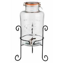 Glass drinks dispenser 7 litre product photo