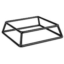 Metal / PVC buffet stand Multi 18x18x5 cm black with anti slip coating product photo