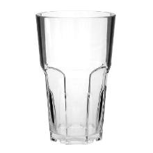 Reusable PC whisky glas 30 cl transparant stapelbaar Productfoto