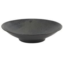 Porcelite Seasons porcelain plate deep Graphite ø 26 cm black photo du produit