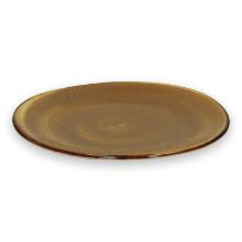 Porcelain plate Jersey triangle 21 cm yellow product photo