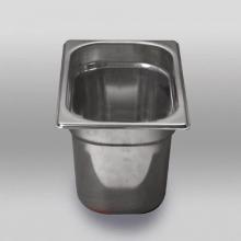 Grocier stainless steel gastronorm insert 1/4GN 26.5x16.2x6.5 cm 1.8L product photo