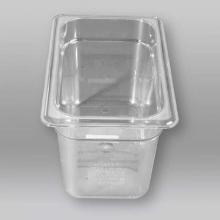 PC gastronorm insert container 1/4 GN 26.5x16.2x15 cm transparent product photo