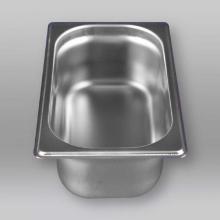 Stainless steel gastronorm insert 1/4 GN 26.5x16.2x10 cm product photo