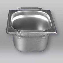 Grocier RVS gastronorm inzetbak 1/6GN 17.6x16.2x10 cm Productfoto