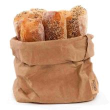 Uashmama papieren zak large 21x15x33 cm bruin Productfoto