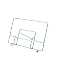 Cook book stand chromed 23x23 cm product photo