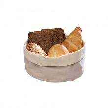 Canvas bread basket ø 20 cm height 12 cm beige product photo