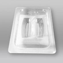 Plastic lid smooth PC for gastronorm container 1/4 GN transparent product photo