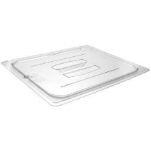 Kunststof deksel PC met greep tbv gastronormbak 1/2 GN transparant Productfoto