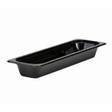 Cambro polycarbonate gastronorm insert container 2/4 GN 6.5 cm black product photo