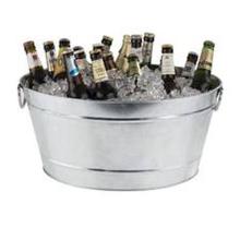 RVS teil verzinkt 32x50x23 cm 18L zilver Productfoto