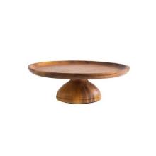 Acacia houten taartplateau ø 24 cm hoogte 8 cm Productfoto