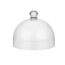 Kunststof stolp ø 21 cm transparant tbv taartplateau Productfoto