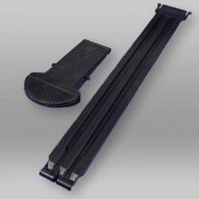 Kunststof brandwerende pedaalemmer 87L 50x41x82.5 cm wit Productfoto