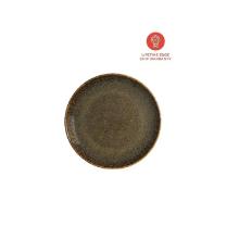 Bonna porcelain coupe plate deep Bloom Ore Tierra ø 23 cm brown photo du produit