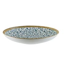 Bonna porcelain coupe plate deep Gourmet Calif ø 20 cm blue/white product photo